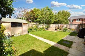 Rear garden- click for photo gallery